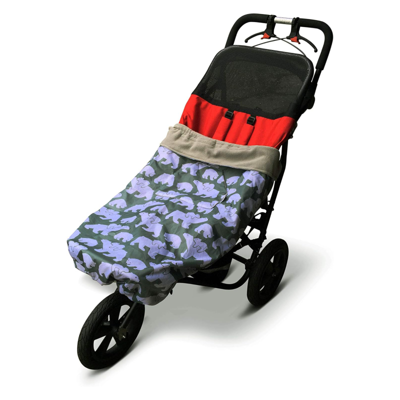 Funda Universal Impermeable con Forro Polar para Silla de Ruedas Infantil Osos