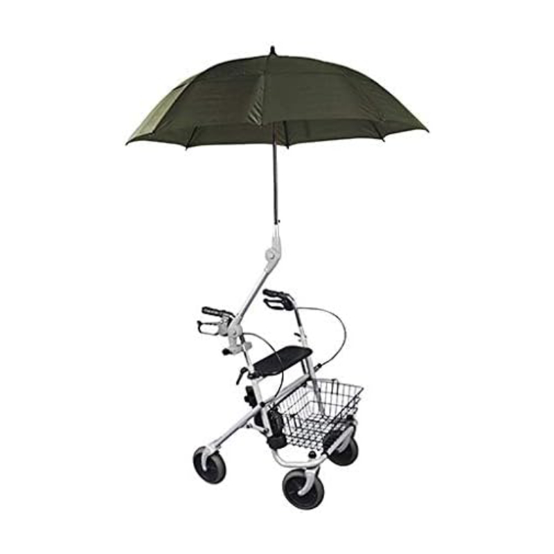 Paraguas Sombrilla para Silla de Ruedas y Andadores con Soporte Universal