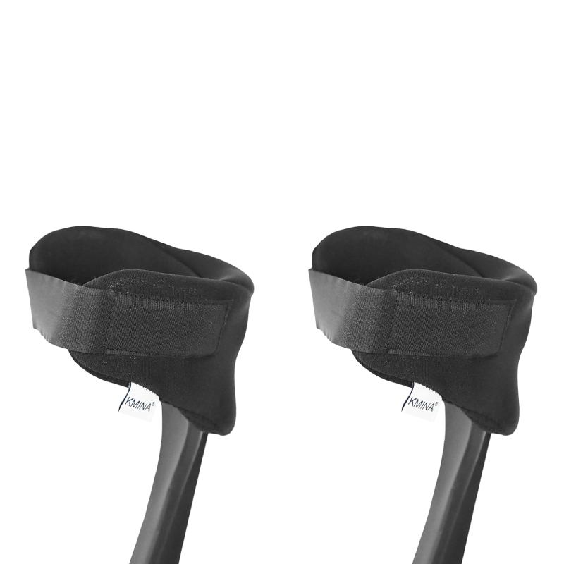 Protector Antideslizante con Correa de Velcro para Muletas