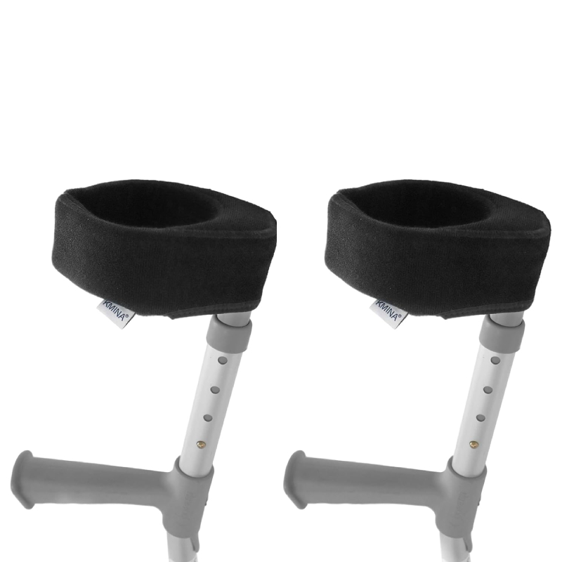 Protector Antideslizante de Funda Cerrada para Muletas