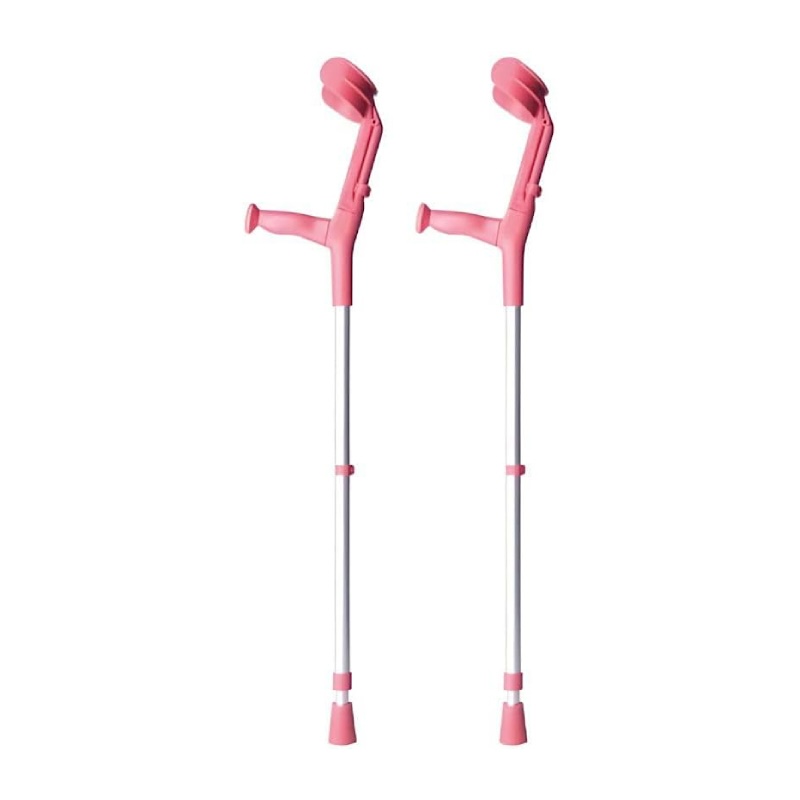 Muletas Regulables para Adolescentes Rosa