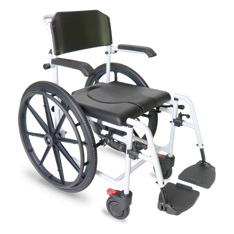 Silla Ducha con Ruedas Autopropulsable para Adolescentes