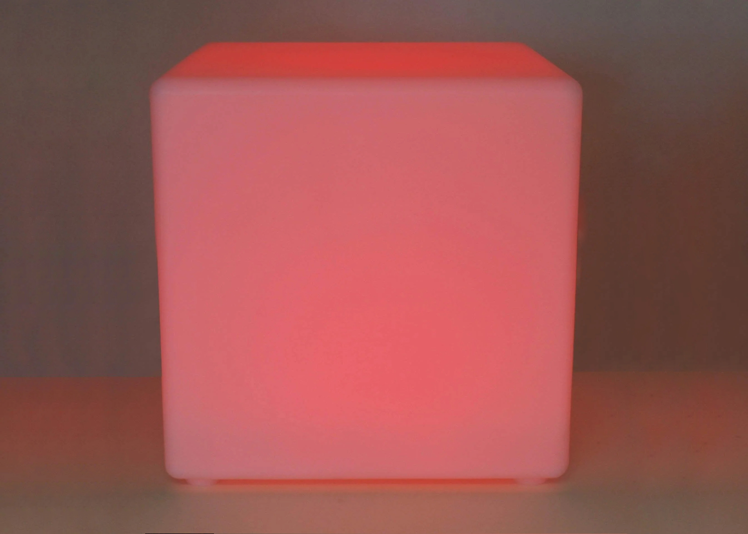 Cubo luminoso de estado de ánimo sensorial