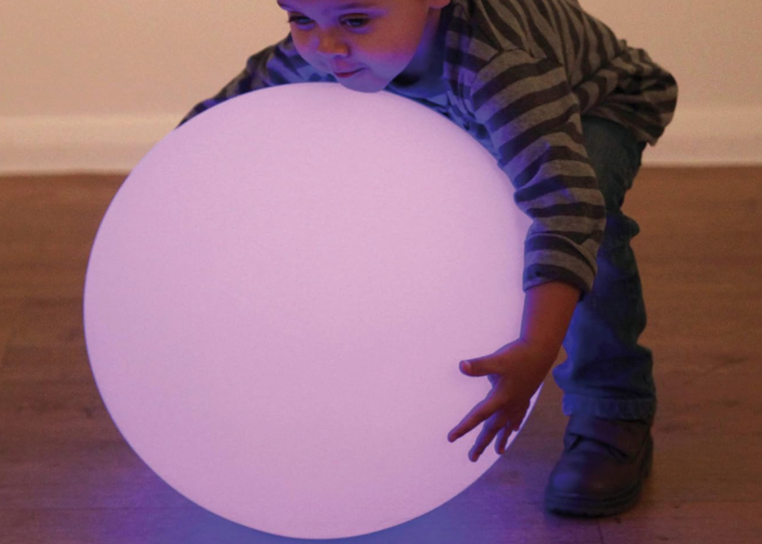 Bola luminosa sensorial