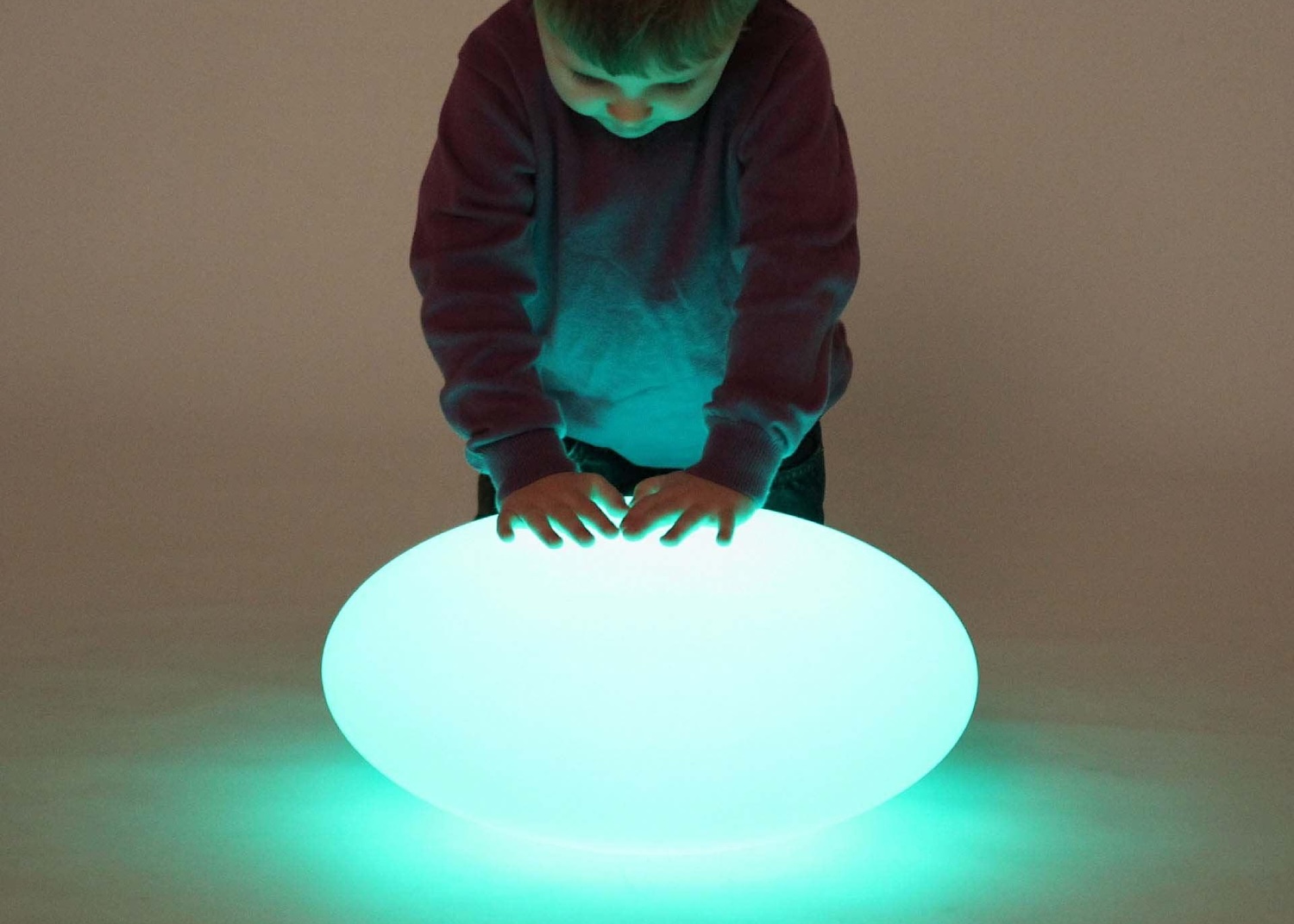 Guijarro luminoso sensorial