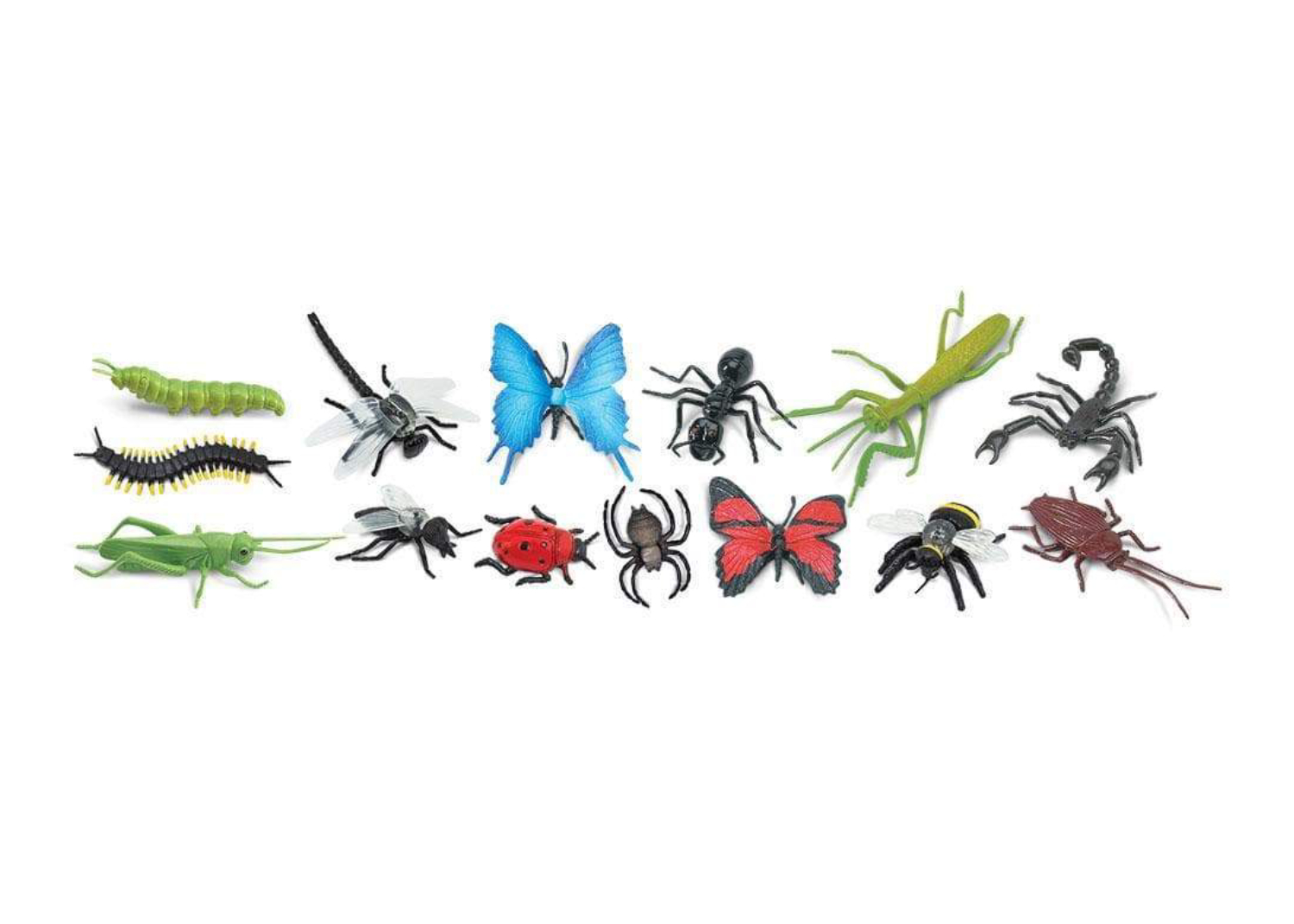 Set de 14 Figuras en Miniatura de Insectos