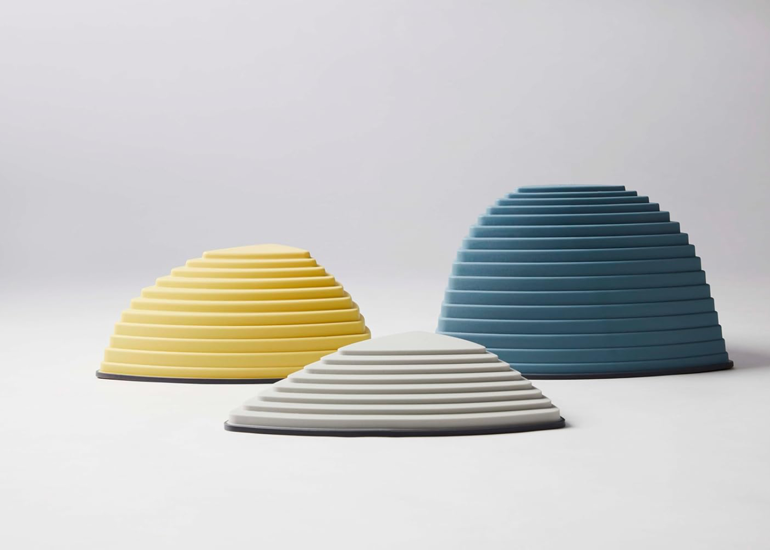 Set de 3 colinas de equilibrio Nordic de diferentes alturas para coordinación y planificación motora