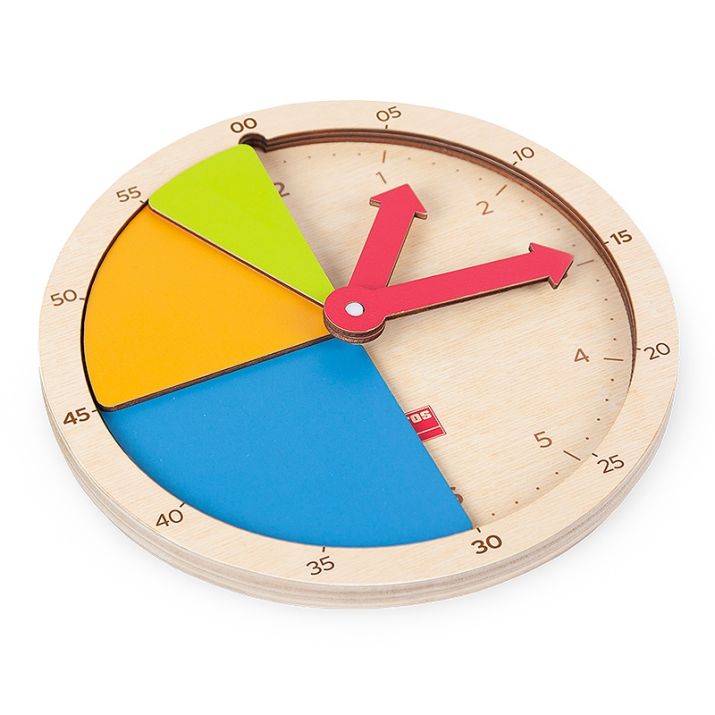 Reloj de madera para construir la hora Akros