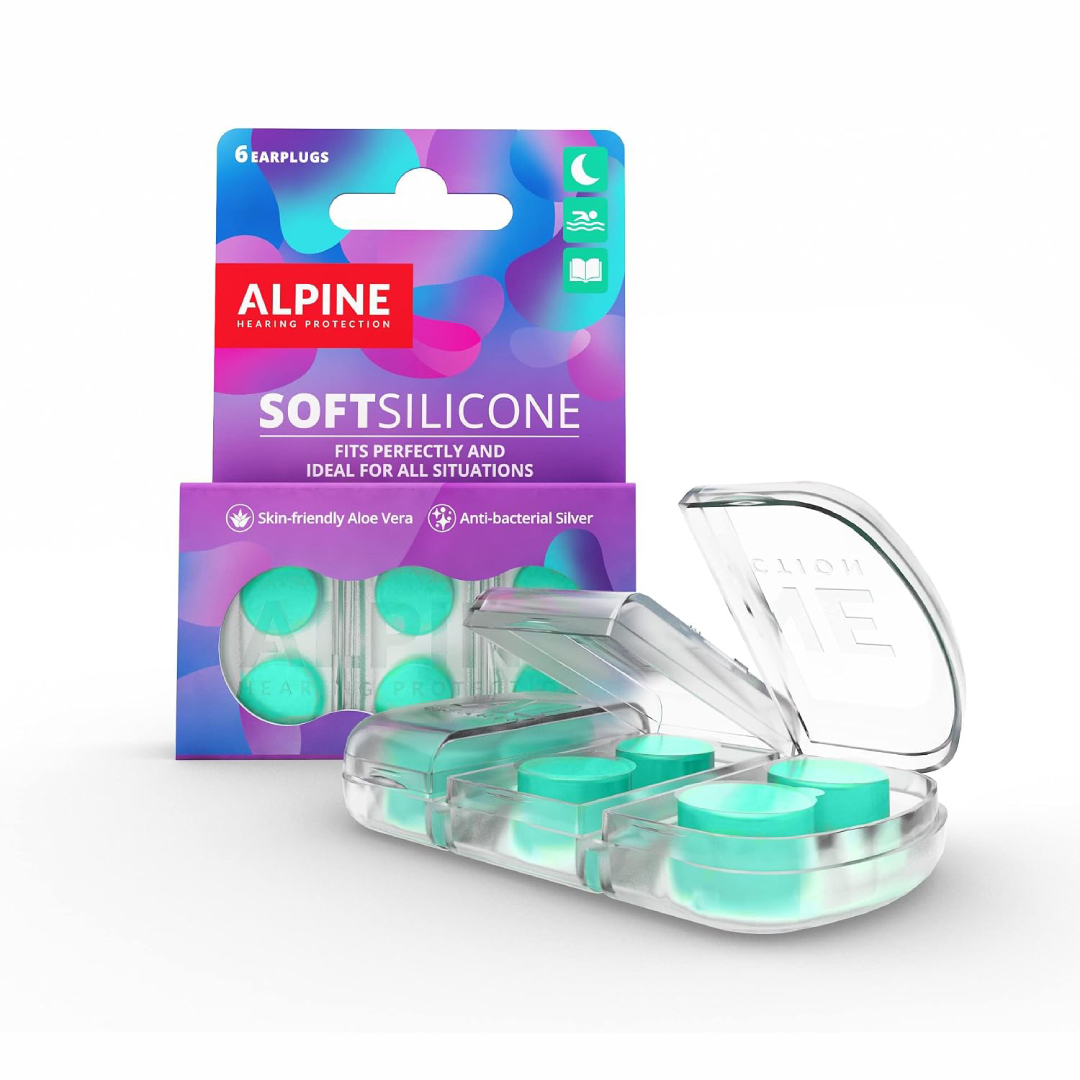 Alpine SoftSilicone: tapones moldeables para reducir ruido, dormir y proteger frente al agua para niños y adultos
