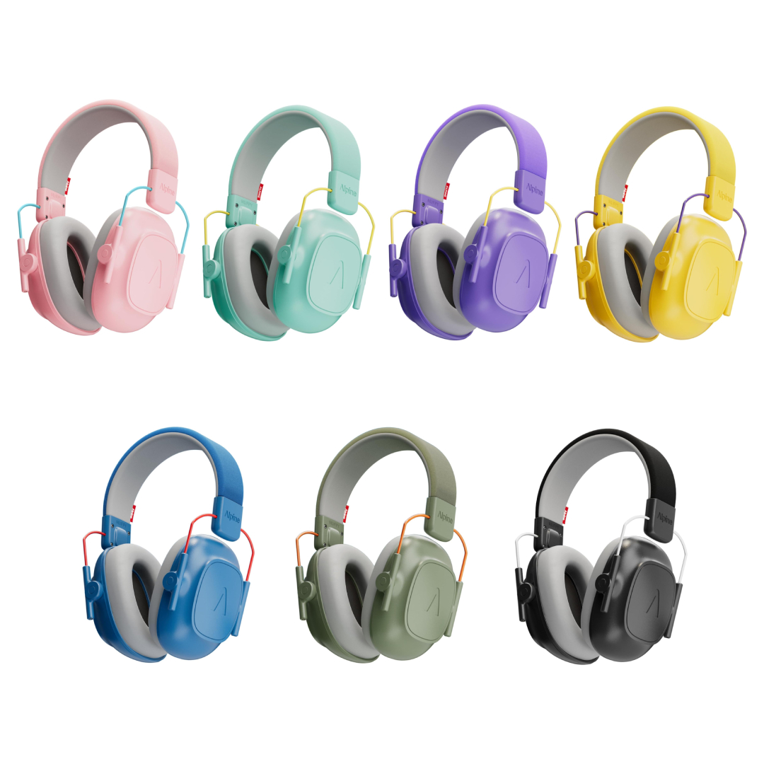 Alpine Muffy Kids: cascos antirruido para niños de 5 a 16 años