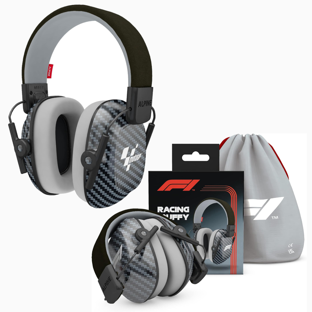 Alpine Muffy Kids Racing: cascos antirruido para niños de 5 a 16 años