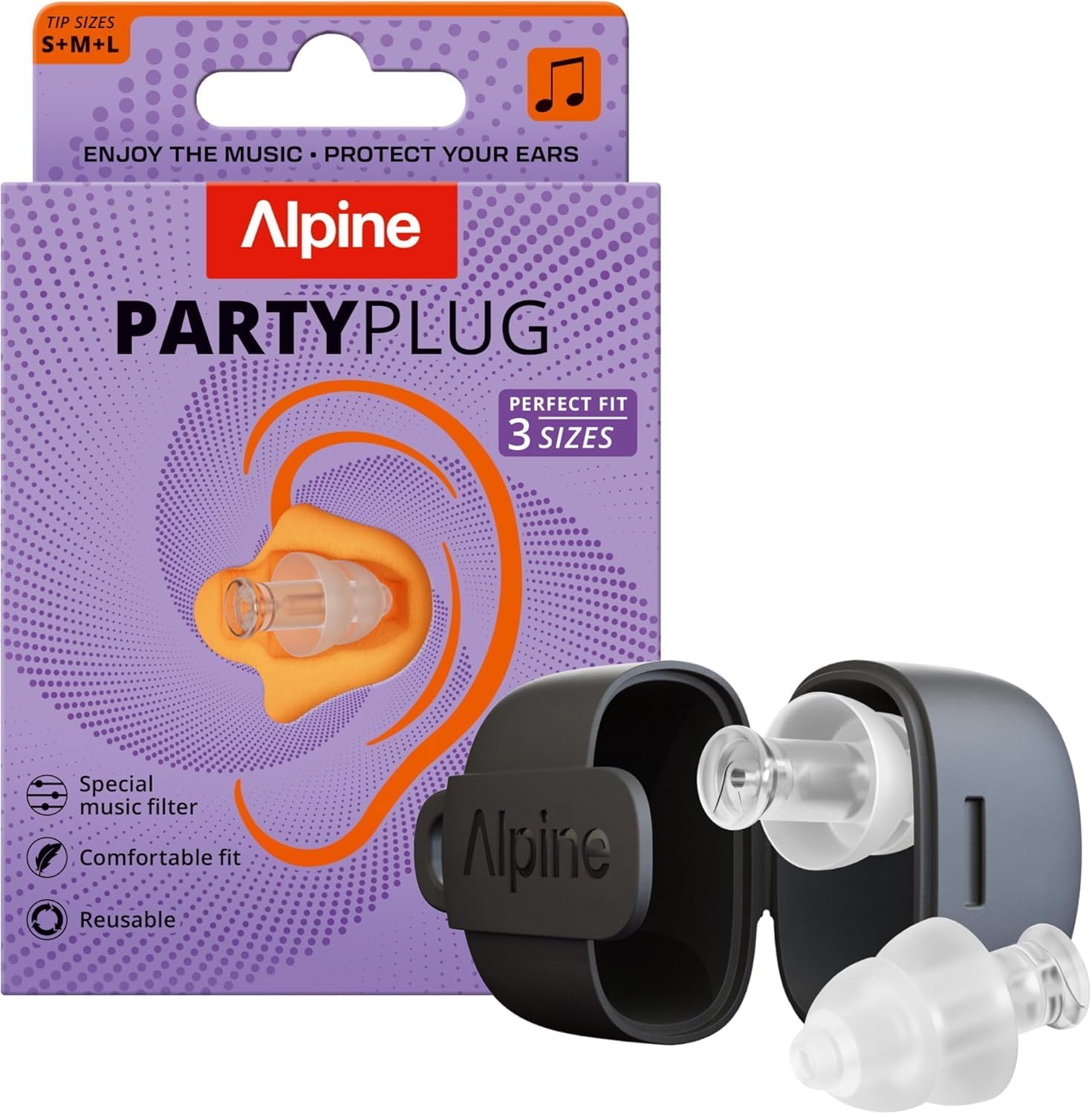 Alpine PartyPlug: tapones para conciertos, festivales y música en directo
